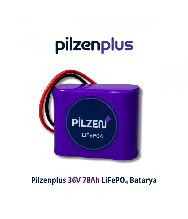 Pilzenplus 36V 78Ah LiFePO₄ Batarya