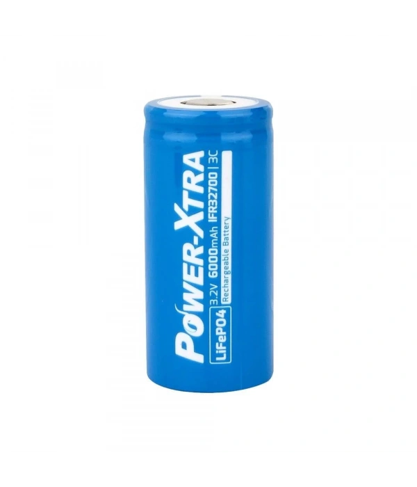 Power-Xtra IFR32700 - 3.2V 6000 Mah LiFePO4 Şarjlı Pil -3C