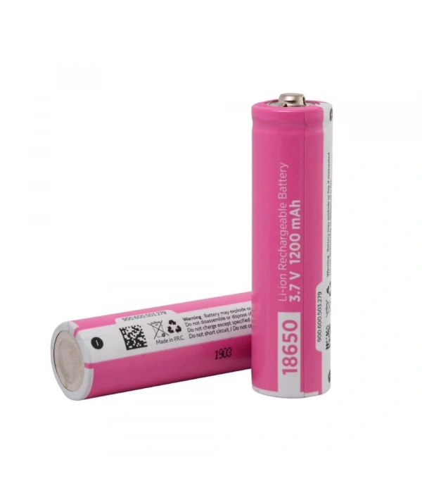 Power-Xtra PX18650-12LW - 3.7V 1200 Mah Li-ion Şarjlı Pil - Başlı - 0.5C