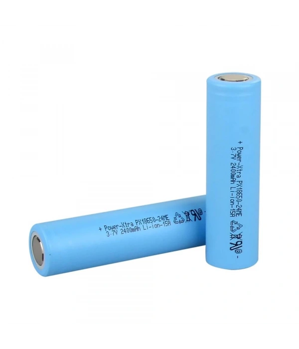 Power-Xtra PX18650-24ME - 3.7V 2400 Mah Li-ion Şarjlı Pil - 15A