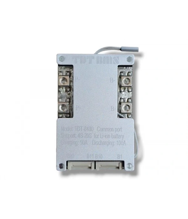 TDT 4S-20S Arası Destekli 100A Balanslı Lityum Batarya BMS