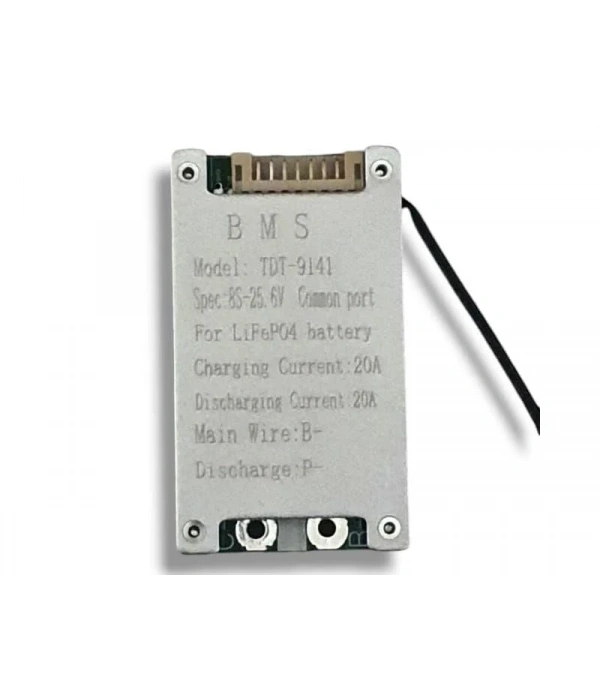 TDT 8S 20A Balanslı LiFePO4 Batarya BMS (Küçük Boyutlu)