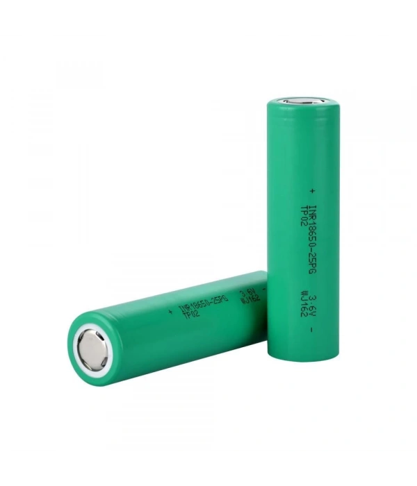 Tenpower INR18650-25PG - 3.7V 2500 Mah Li-ion Şarjlı Pil - 30A