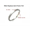 0,10x8mm Nikel Kaplı Punta Teli - 1 Kg