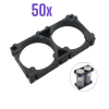 18650 2x1 Pil Tutucu Holder (x50 adet)