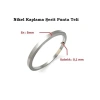 5 x 0,10 mm Nikel Kaplı Punta Teli - 5 metre