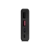 Powerway QC10 Siyah 10.000 mAh PD 22.5W Dahili Kablolu Hızlı Şarj Led Işıklı Powerbank