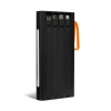 Powerway QC10 Siyah 10.000 mAh PD 22.5W Dahili Kablolu Hızlı Şarj Led Işıklı Powerbank