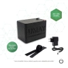 İYONSAN IYN-UMY-2406-SET 24V 06Ah LiFePO4 UMAY Akülü Araba Bataryası ve Şarj Cihazı Seti