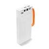 Powerway QC10 Beyaz 10.000 mAh PD 22.5W Dahili Kablolu Hızlı Şarj Led Işıklı Powerbank