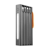 Powerway QC20 Siyah 20.000 mAh PD 22.5W Dahili Kablolu Hızlı Şarj Led Işıklı Powerbank