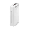 Powerway QC30S Beyaz 30.000 mAh PD 22.5W Dahili Kablolu Hızlı Şarj Led Işıklı Powerbank