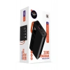 Powerway QC30S Siyah 30.000 mAh PD 22.5W Dahili Kablolu Hızlı Şarj Led Işıklı Powerbank