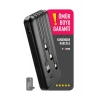 Powerway TX109 Siyah 10.000 mAh Dijital Göstergeli Ekstra Kablolu Dahili Stand Powerbank