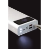 Powerway TX30 Beyaz 30.000 mAh Led Işıklı Dijital Göstergeli 30.000 mAh Powerbank