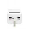 Powerway TX60 Beyaz 60.000 mAh Çoklu Çıkış Dijital Göstergeli Ekstra Kablolu Powerbank
