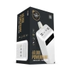 Powerway TX60 Beyaz 60.000 mAh Çoklu Çıkış Dijital Göstergeli Ekstra Kablolu Powerbank