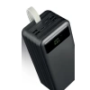 Powerway TX60 Siyah 60.000 mAh Çoklu Çıkış Dijital Göstergeli Ekstra Kablolu Powerbank