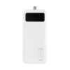Powerway TX80 Beyaz 80.000 mAh Çoklu Çıkış Dijital Göstergeli Ekstra Kablolu Powerbank
