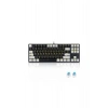 Z87 Mekanik Klavye Blue Switch Tuşlar Siyah, Gri Ve Turuncu 9 Farklı Işık Modu Hot Swap