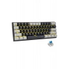Z-11 Mini Blue Switch İngilizce 60% Mekanik Gaming Oyuncu Klavyesi (SİYAH, GRİ, TURUNCU TUŞLAR) Ingilizce