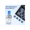 Blue Switch Z-94 Mekanik Klavye %90 Rainbow Işıklı Oyuncu Klavyesi (İngilizce Q Klavye) Huano