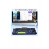 Z-94 Mekanik Klavye %90 Klavye Oyuncu Klavyesi Huano Red Switch Gamer Klavye