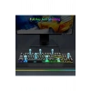 K-662 Huano Brown Switch Rainbow Işıklı Ingilizce Mekanik Oyuncu Klavyesi