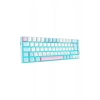 R10 Mekanik Klavye Full Anti-Ghosting Hot Swap Blue Switch Oyuncu Klavyesi (Türkçe) Buz Mavisi Işık