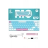 Red Switch R10 Mekanik Oyuncu Klavyesi Full Anti-Ghosting Türkçe Q Mini Işıklı Kablolu Klavye