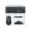Kablosuz Klavye Mouse Set E777 Ingilizce Keyboard