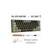 Mini T9 Mekanik Oyuncu Klavyesi Blue Switch Türkçe Mekanik Oyun Klavyesi Küçük Gamer Klavye