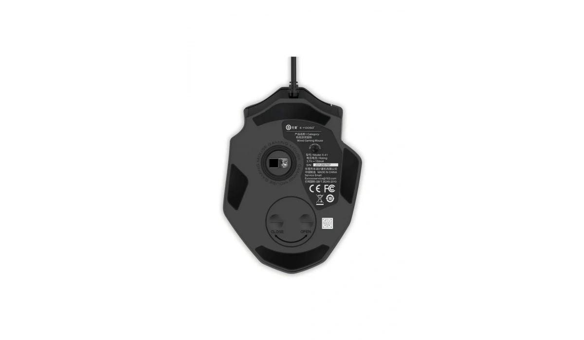 X41 Rgb Oyuncu Mouse 12400 DPI Kablolu Gaming Mouse 11 Tuşlu