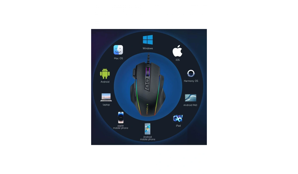 X-49 RGB 12400 Kablolu Oyuncu Mouse