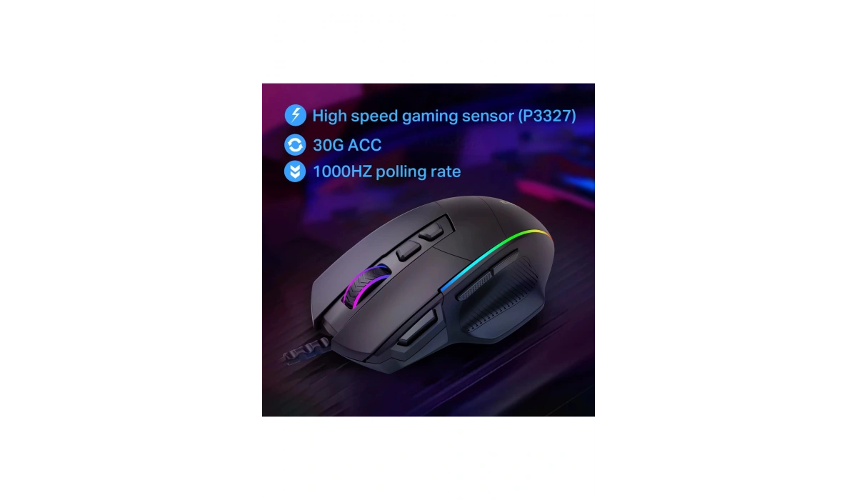 X-49 RGB 12400 Kablolu Oyuncu Mouse
