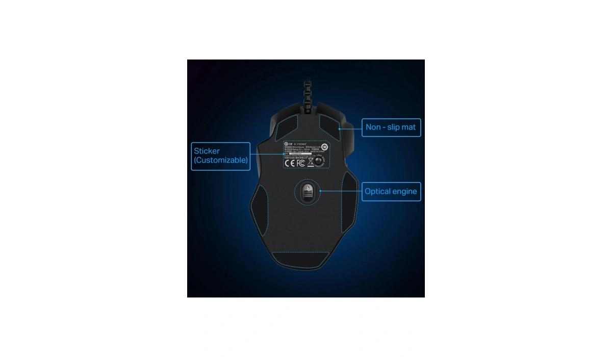 X-49 RGB 12400 Kablolu Oyuncu Mouse