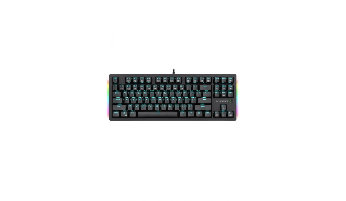 K620 Mekanik Klavye Outemu Blue Switch Siyah Ve Beyaz Klavye Seçeneği Gamer