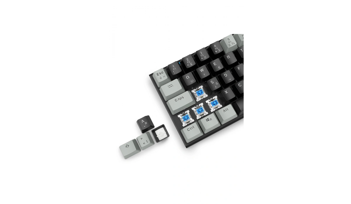 Mini T9 Mekanik Oyuncu Klavyesi Blue Switch Türkçe Mekanik Oyun Klavyesi Küçük Gamer Klavye