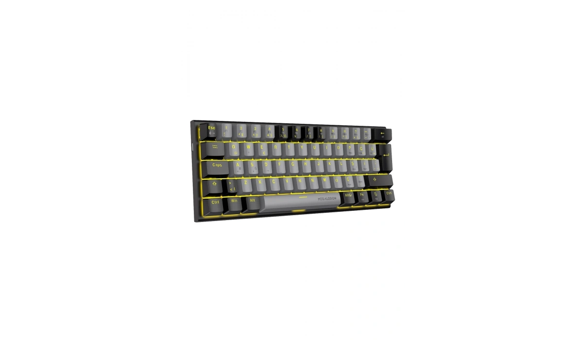 Mini T9 Türkçe Q Mekanik Klavye Red Switch Gamer Oyuncu Klavyesi