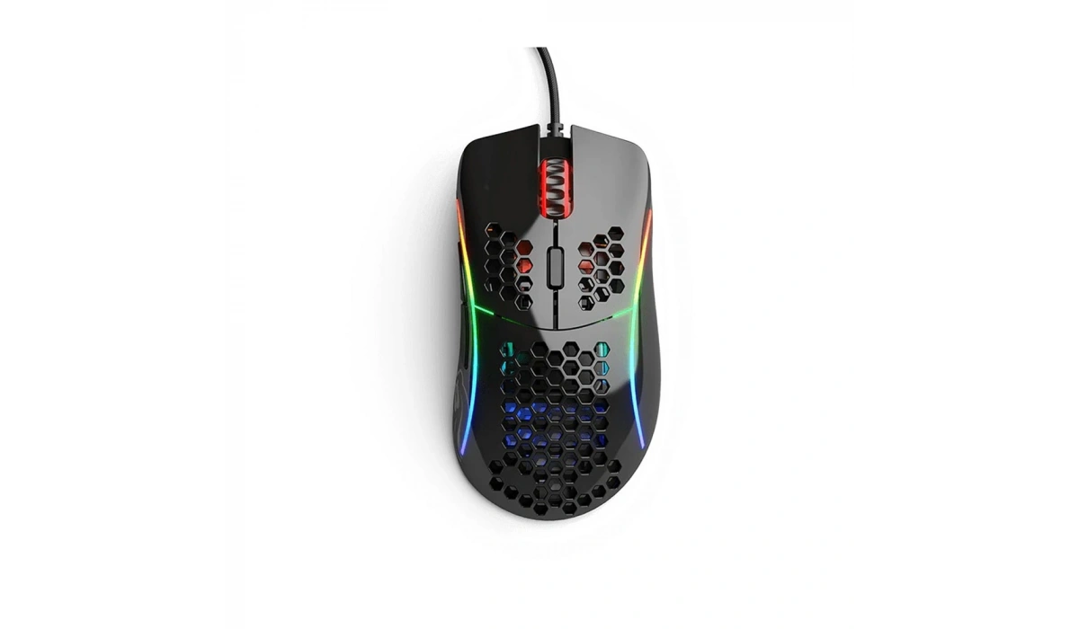 GLORIOUS MODEL D GLOSSY BLACK MOUSE (Parlak siyah)