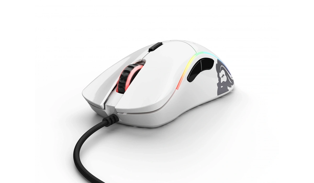 GLORIOUS MODEL D GLOSSY WHİTE MOUSE ( Parlak beyaz )