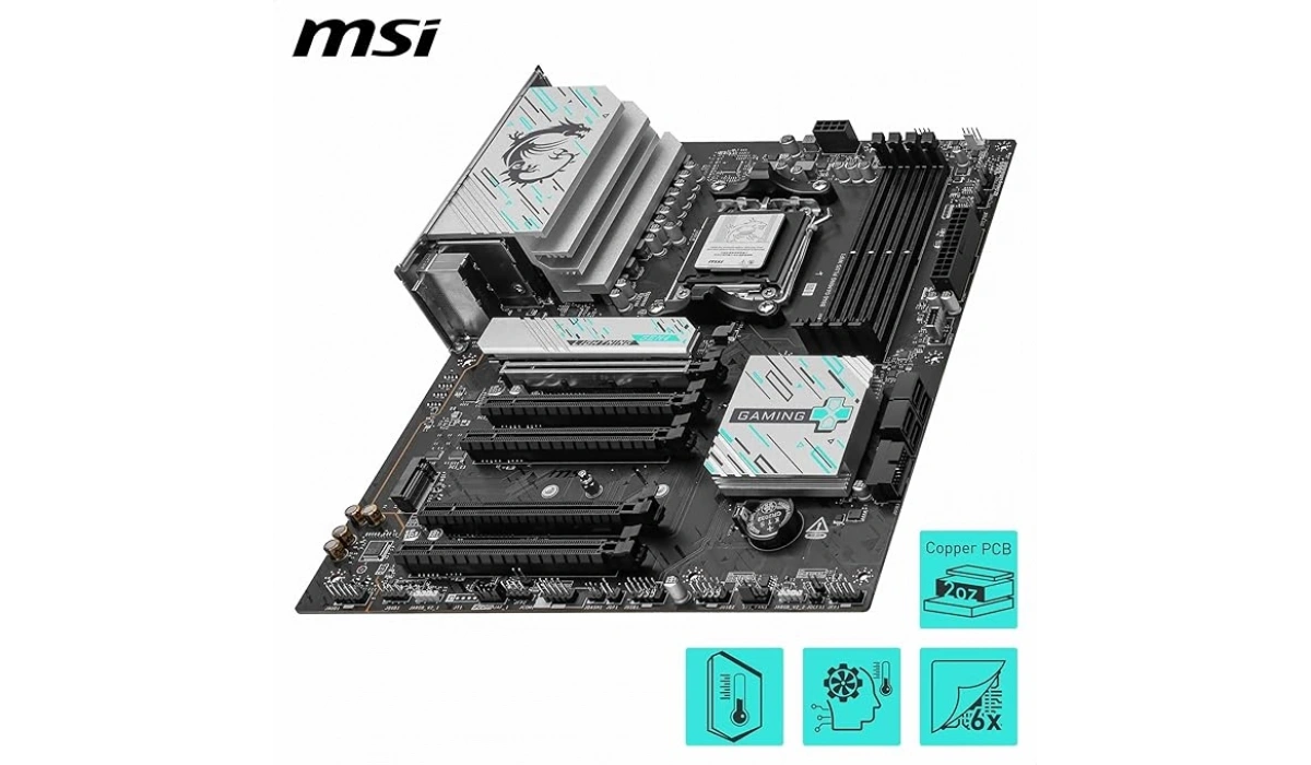 MSI B840 GAMING PLUS WIFI ANAKART DDR5