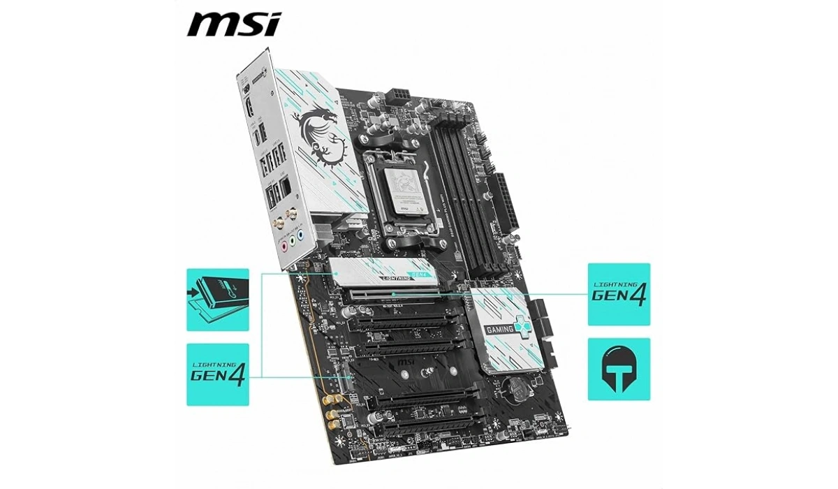 MSI B840 GAMING PLUS WIFI ANAKART DDR5