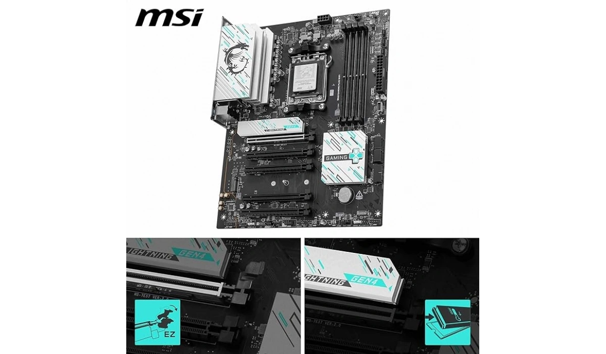 MSI B840 GAMING PLUS WIFI ANAKART DDR5