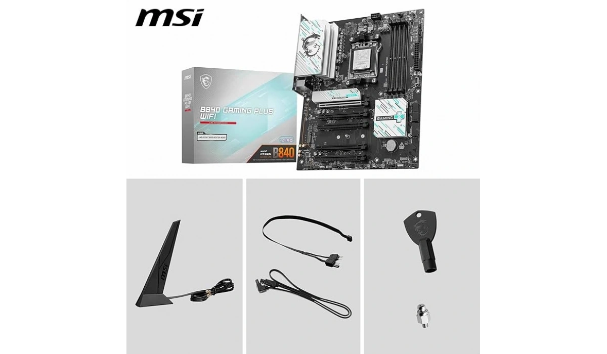 MSI B840 GAMING PLUS WIFI ANAKART DDR5