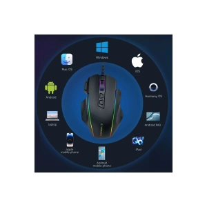 X-49 RGB 12400 Kablolu Oyuncu Mouse