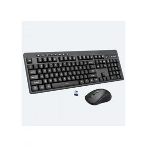 Kablosuz Klavye Mouse Set E777 Ingilizce Keyboard