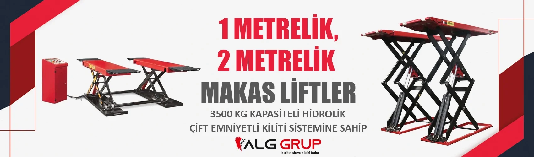 1 metrelik ve 2 metrelik makasl liftler