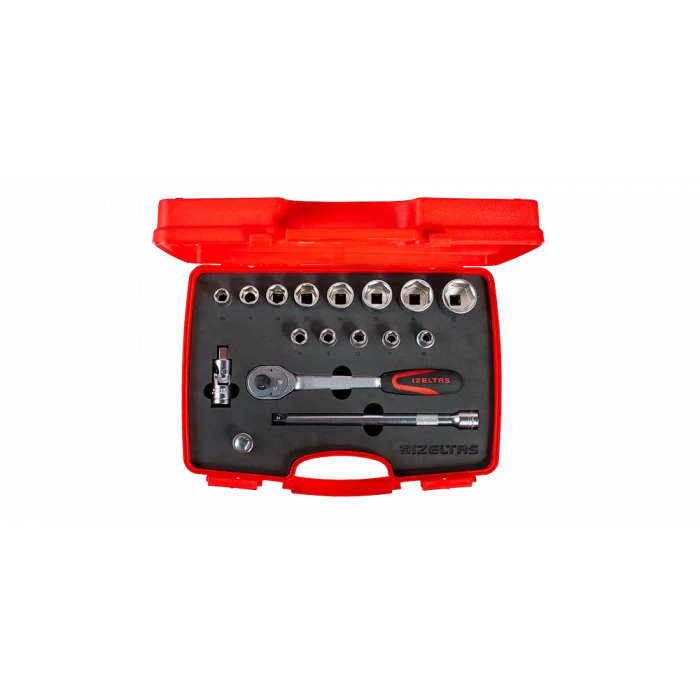 1/2 ALTI KÖŞE LOKMA ANAHTAR TAKIMI 17 PARÇA