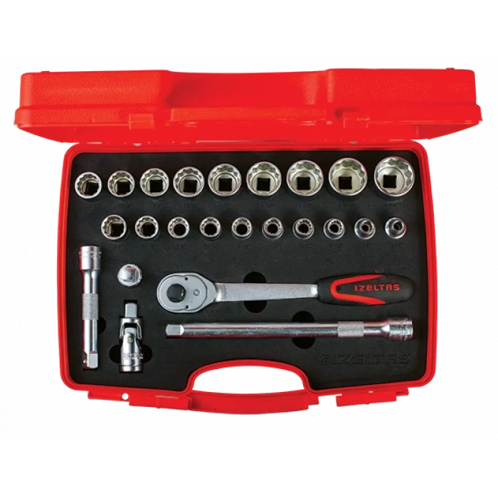 1/2 ONİKİ KÖŞE LOKMA ANAHTAR TAKIMI 24 PARÇA